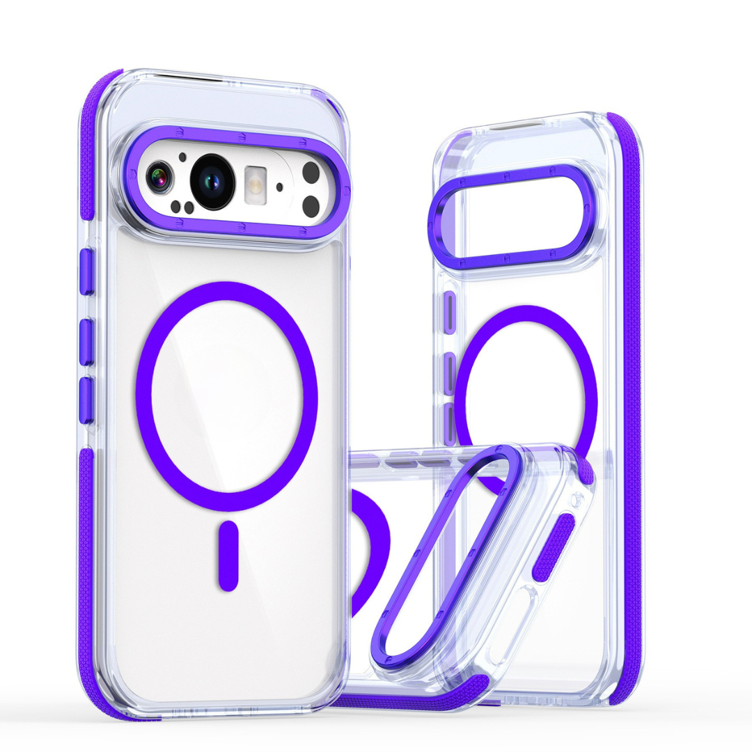 Google MagSafe-Hülle (Transparent) | "Trouble"