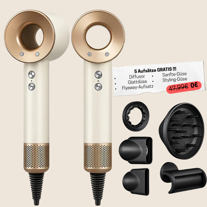 ECHOORIA™ 5-in-1 "AuraDry" Föhn