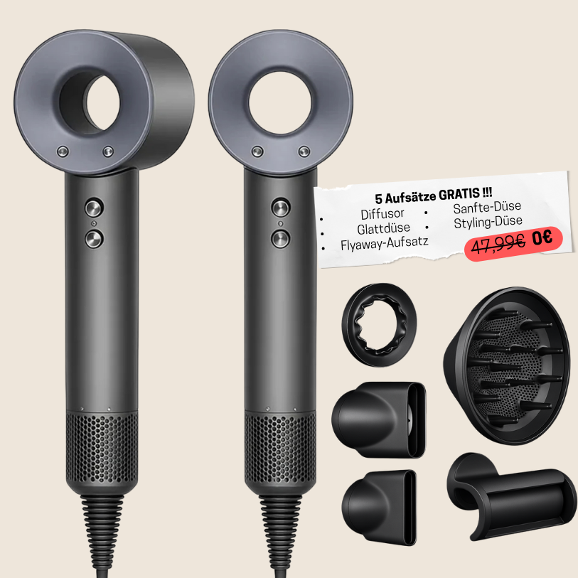 ECHOORIA™ 5-in-1 "AuraDry" Föhn