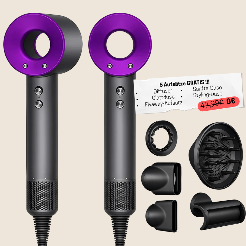 ECHOORIA™ 5-in-1 "AuraDry" Föhn