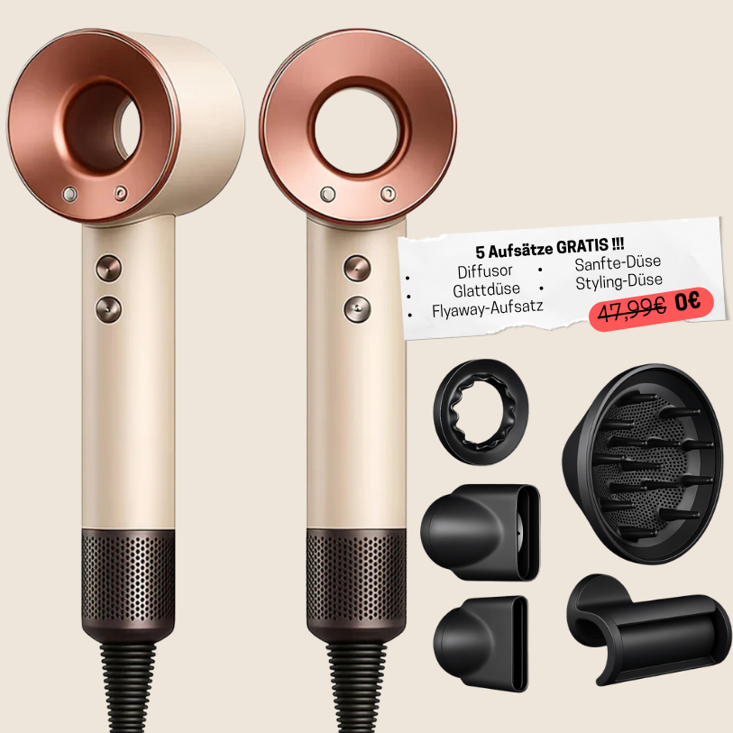 ECHOORIA™ 5-in-1 "AuraDry" Föhn