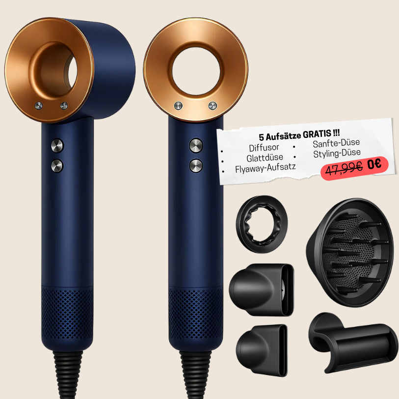 ECHOORIA™ 5-in-1 "AuraDry" Föhn