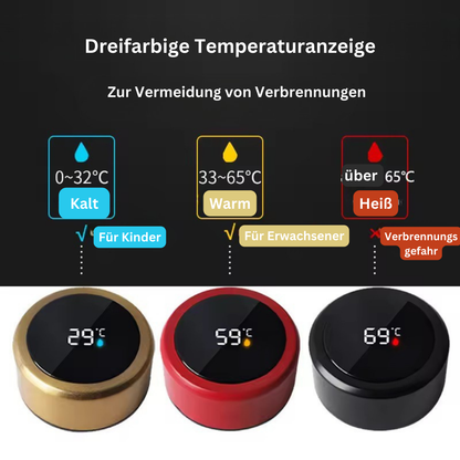 Smart Thermo-Flasche mit Temperaturanzeige