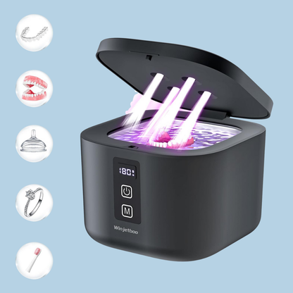 3-in-1 Ultraschallreiniger (Zahnschienen | Retainer | Schmuck)