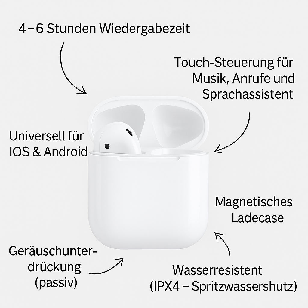 ECHOORIA TrueSound – Bluetooth Kopfhörer