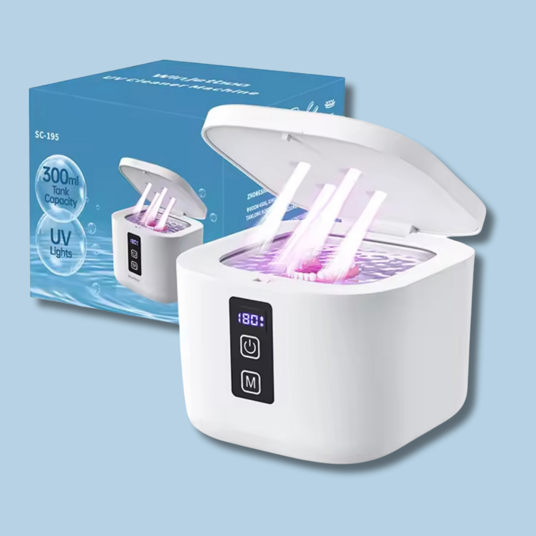 3-in-1 Ultraschallreiniger (Zahnschienen | Retainer | Schmuck)