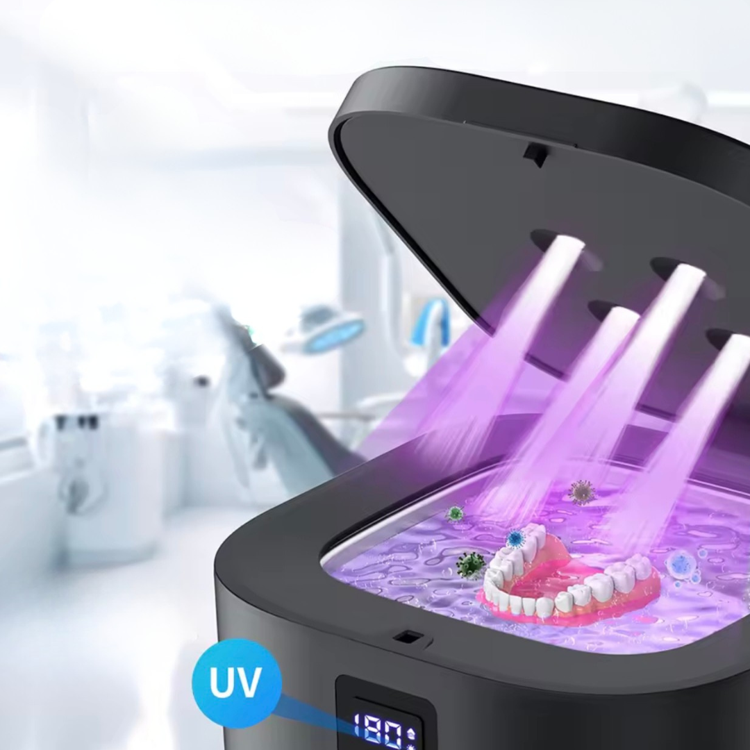 3-in-1 Ultraschallreiniger (Zahnschienen | Retainer | Schmuck)