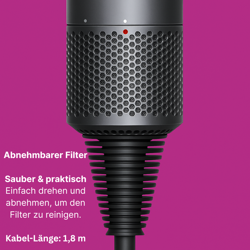 ECHOORIA™ 5-in-1 "AuraDry" Föhn