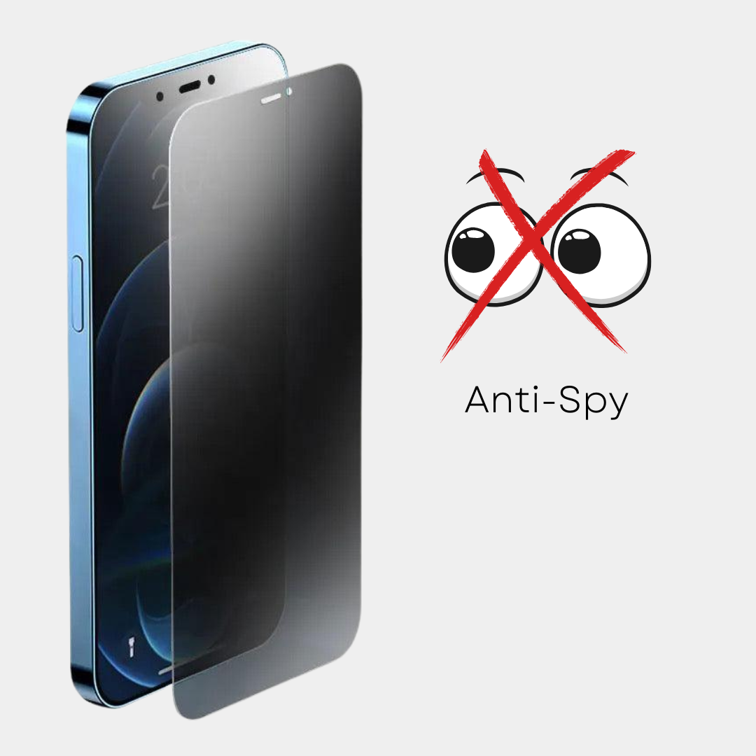 iPhone Panzerglas mit Sichtschutz