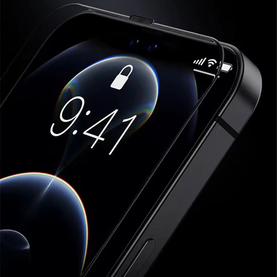 iPhone Panzerglas mit Sichtschutz