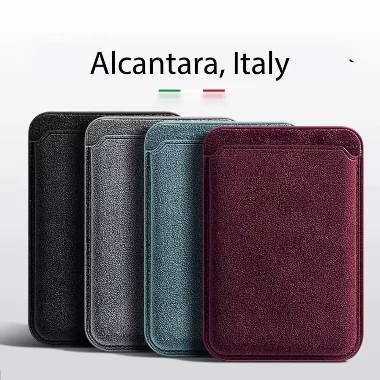 Magnetische Geldbörse | "Alcantara"