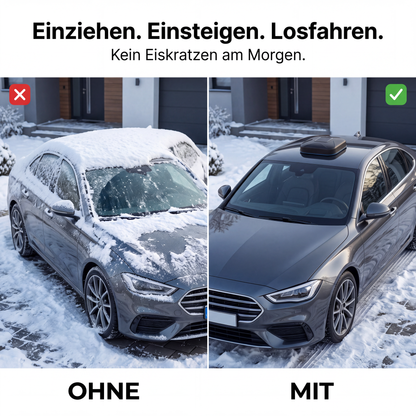 Solarbetriebene, vollautomatische Smart-Autoabdeckung