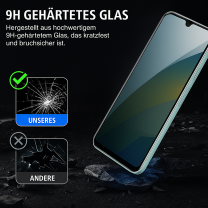 Samsung Panzerglas mit Sichtschutz