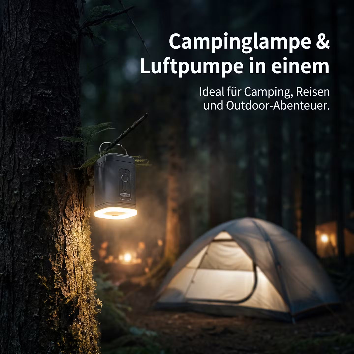 ECHOORIA AirPump Pro™ – Kabellose 4-in-1 Mini-Luftpumpe