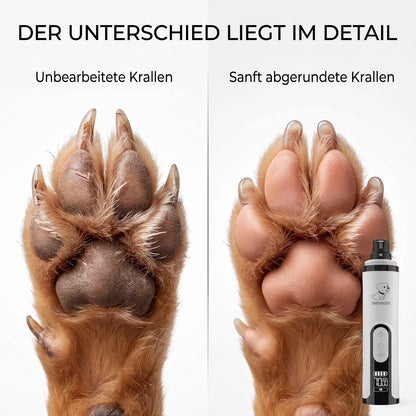 Elektrischer Krallenschleifer mit LED-Licht für Hunde & Katzen