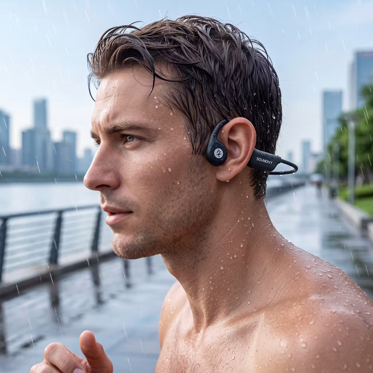 Wasserdichte Kopfhörer zum Schwimmen