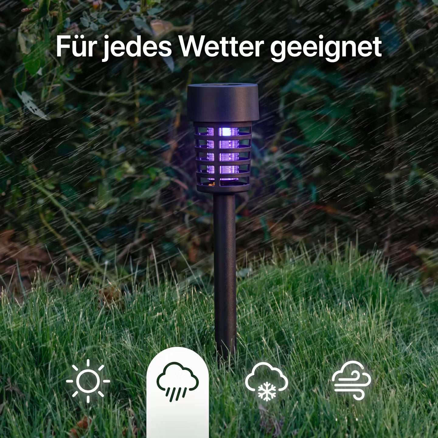 Solar-Mückenfalle für Garten & Terrasse