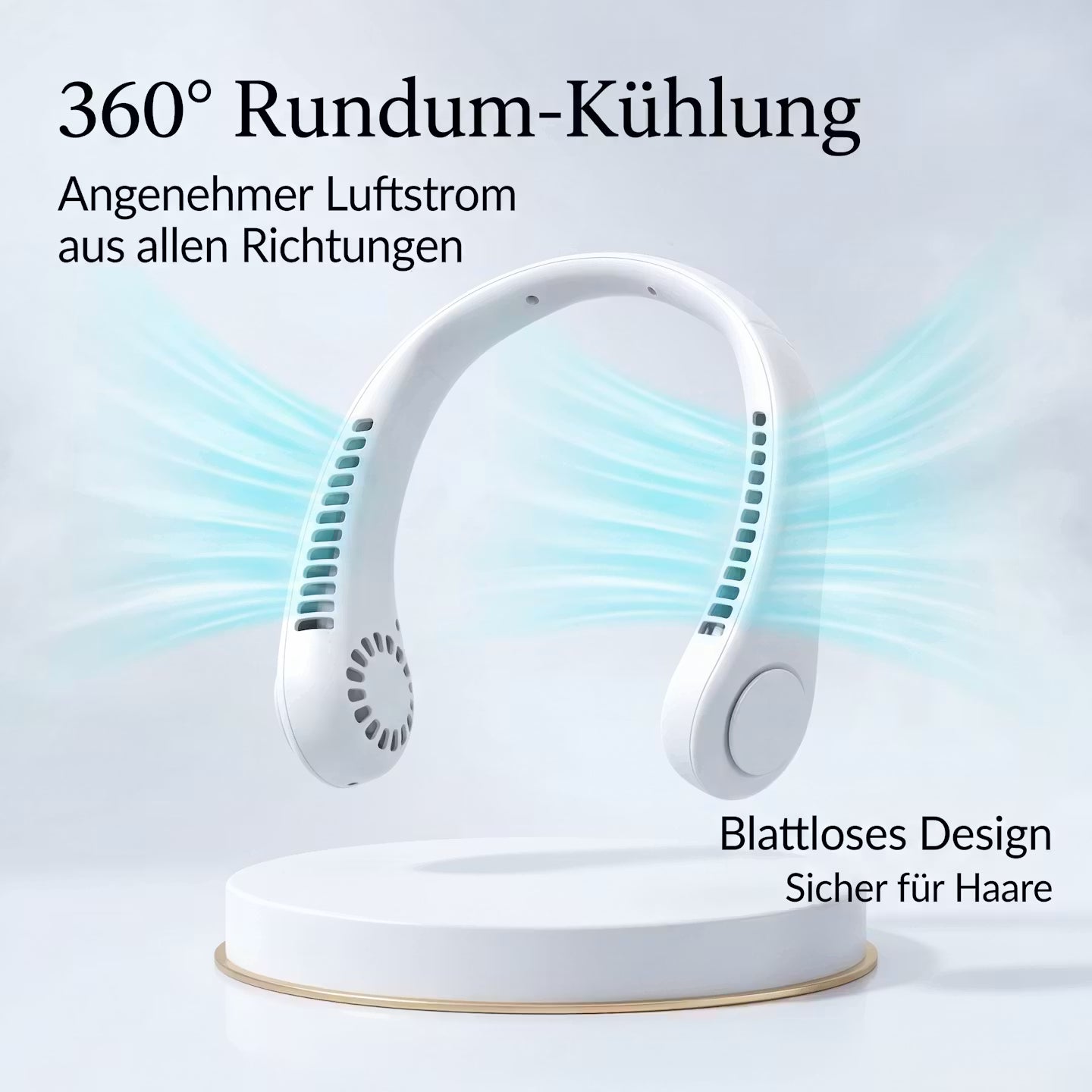 Kabelloser Nackenventilator
