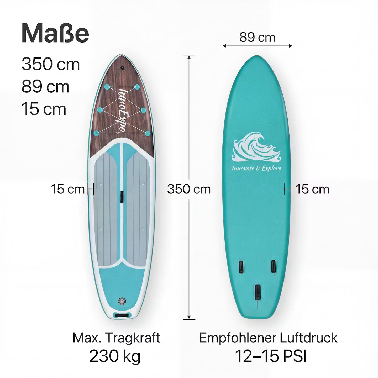 WaveRide™ – Premium SUP Komplettset