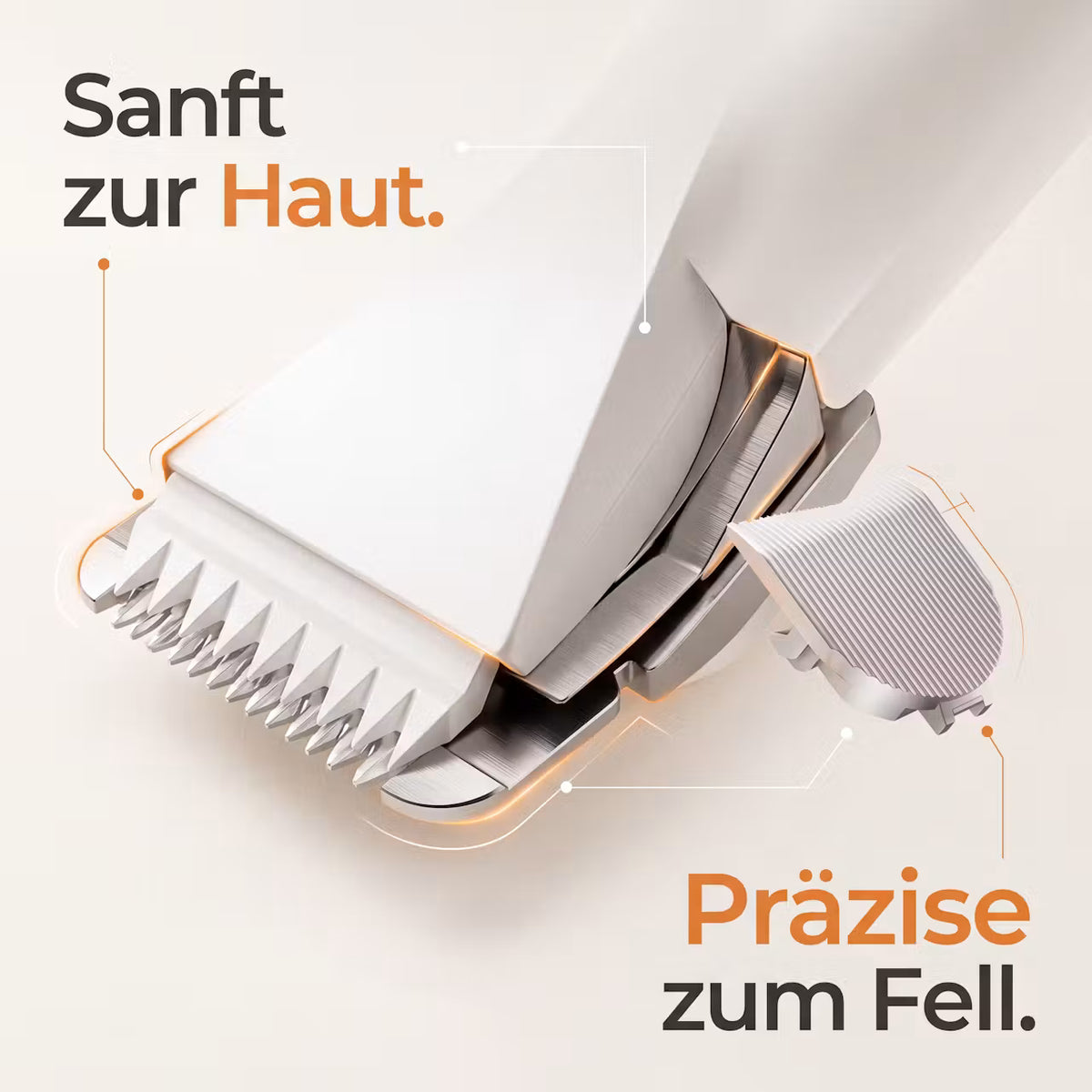 4-in-1 Haustiertrimmer für Hunde & Katzen