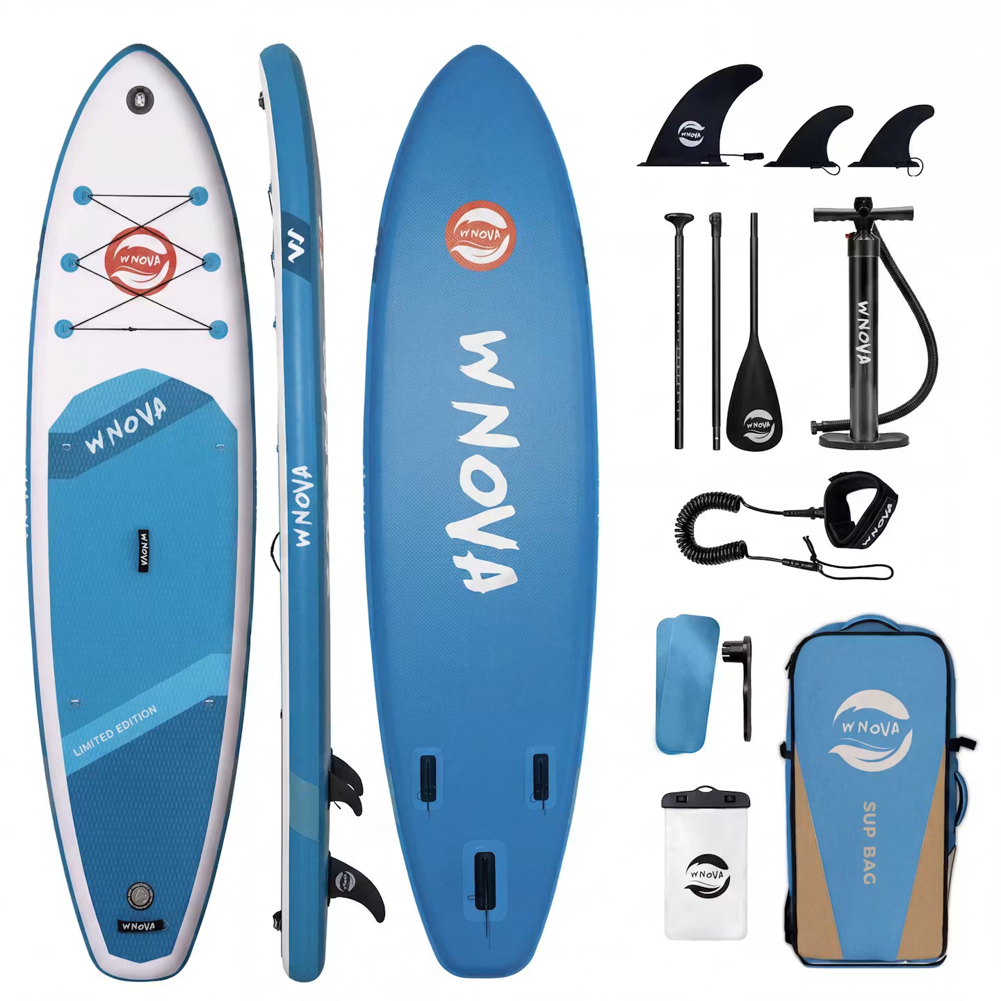 WaveRide™ – Premium SUP Komplettset