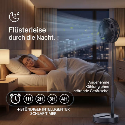 ECHOORIA FlexBreeze™ – Kabelloser 4-in-1 Standventilator