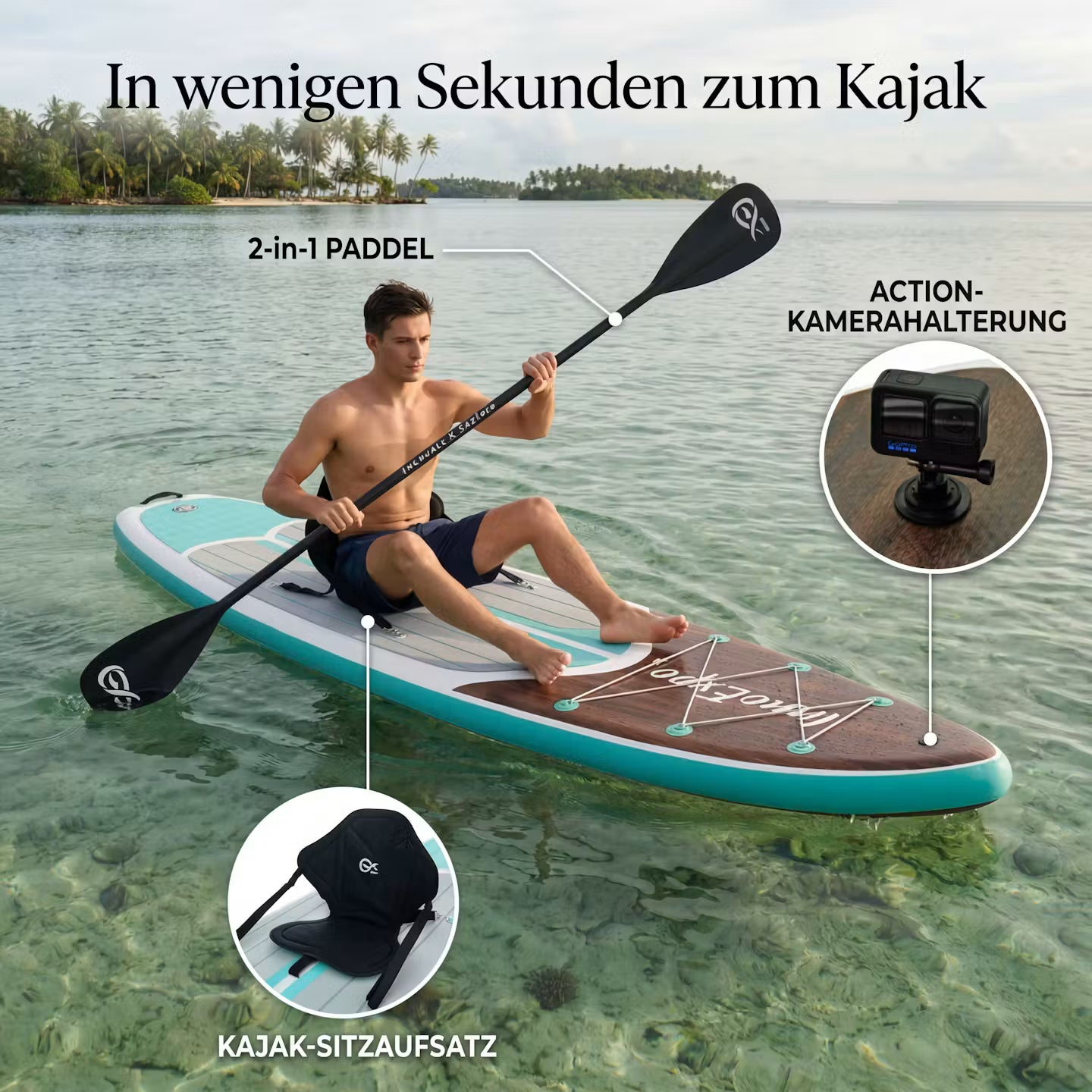 WaveRide™ – Premium SUP Komplettset