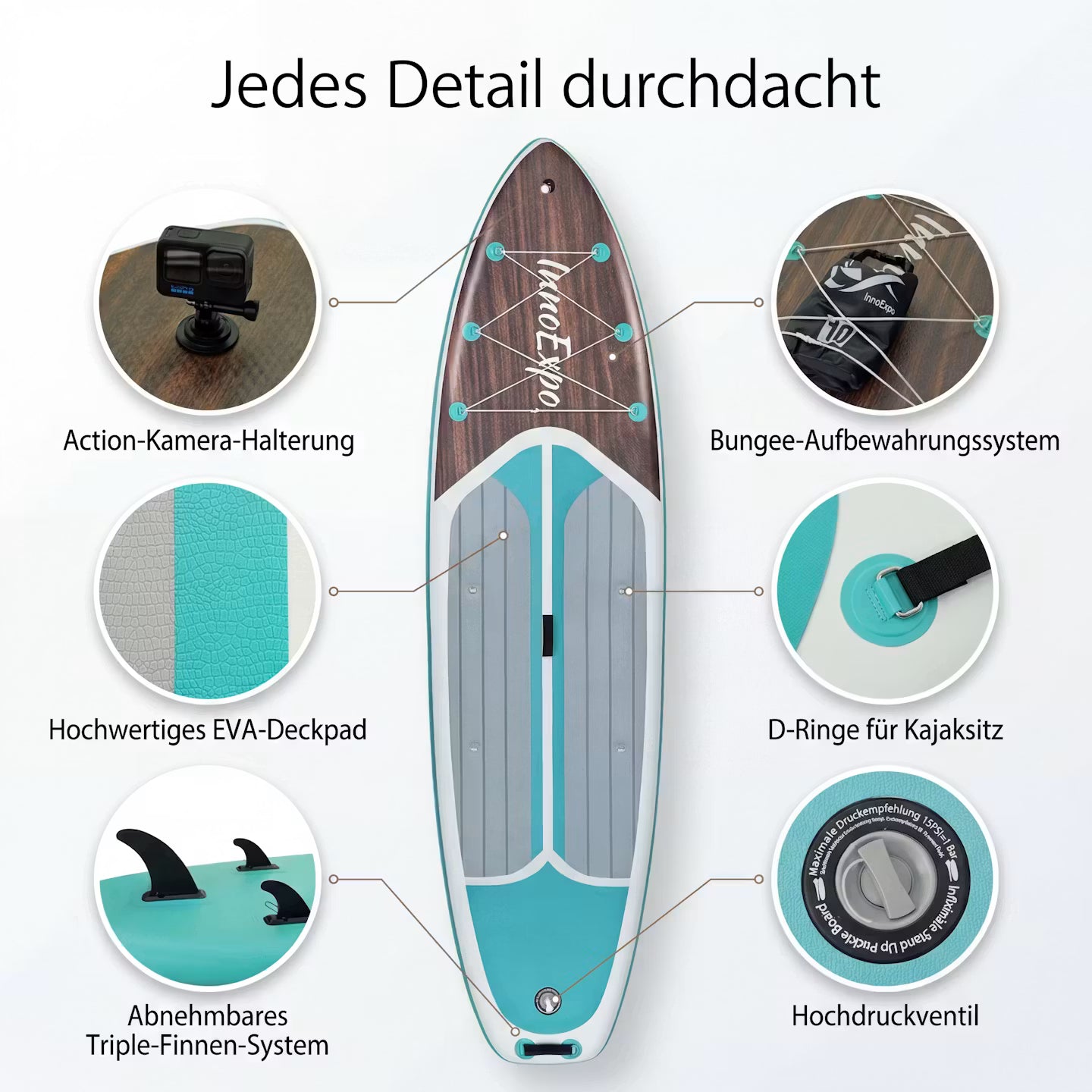 WaveRide™ – Premium SUP Komplettset