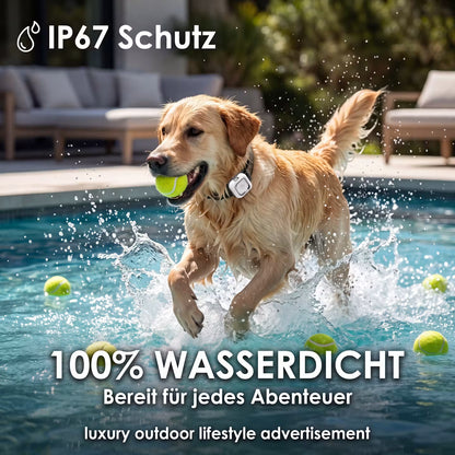 GPS-Tracker Halsband für Hunde & Katzen