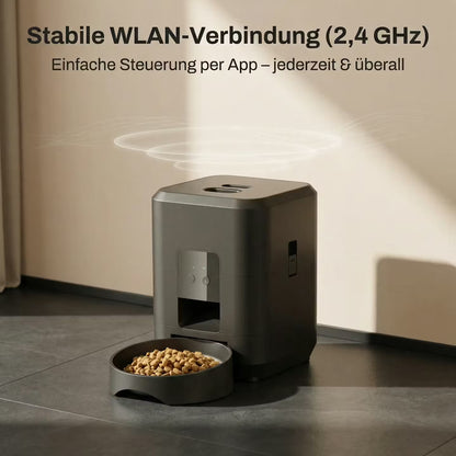 Smarter Futterautomat mit App-Steuerung