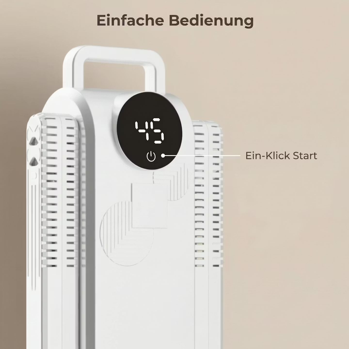 Faltbarer Schuh- & Stiefeltrockner mit UV-Sterilisation & Timer