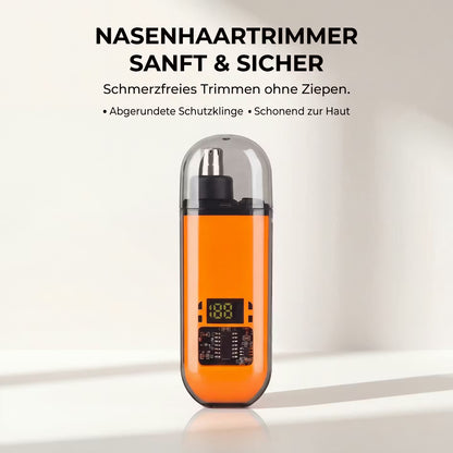 Nasenhaartrimmer mit Digitalanzeige