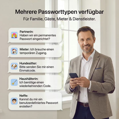 Smart Fingerprint Türschloss