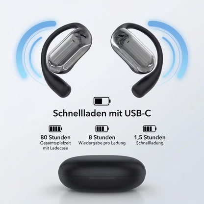 Echtzeit-Übersetzer-Kopfhörer mit KI-Sprachassistenz