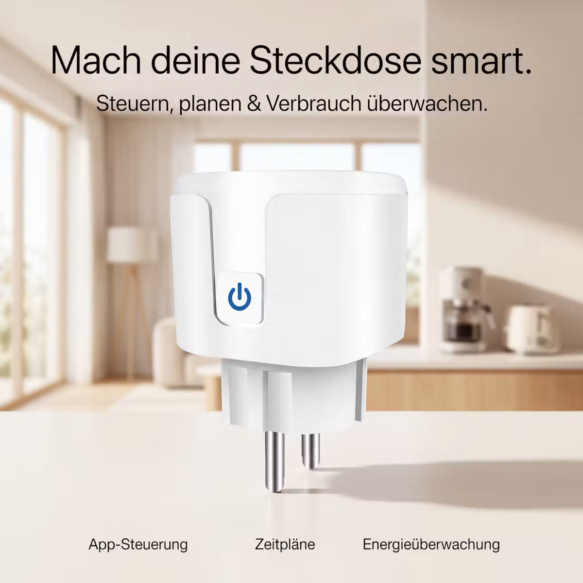 Smart WiFi Steckdose 16A
