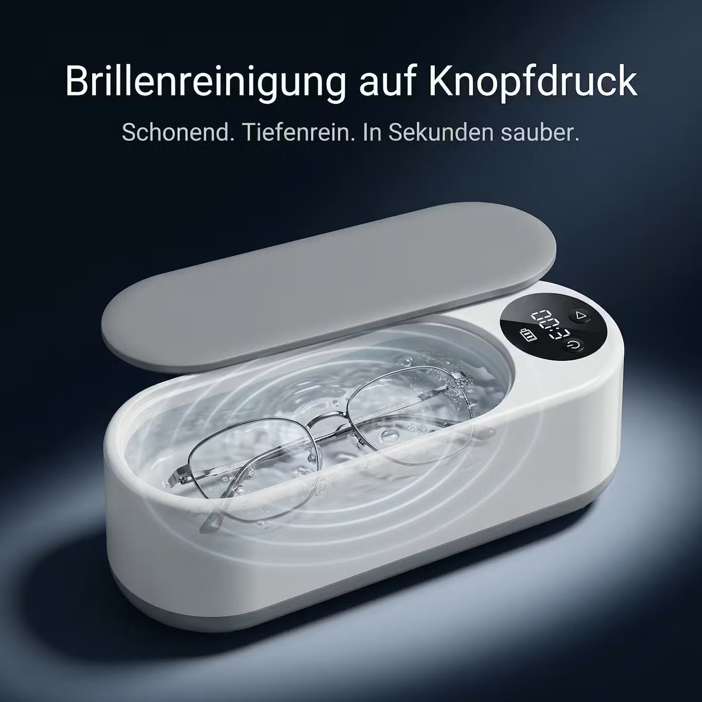 Ultraschallreiniger für Schmuck, Brillen & Beauty-Tools