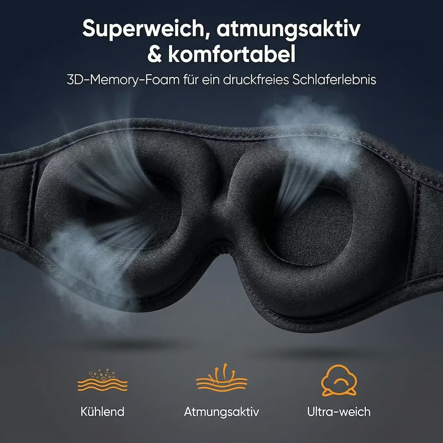 SleepSound™ Schlafmaske mit Bluetooth-Audio