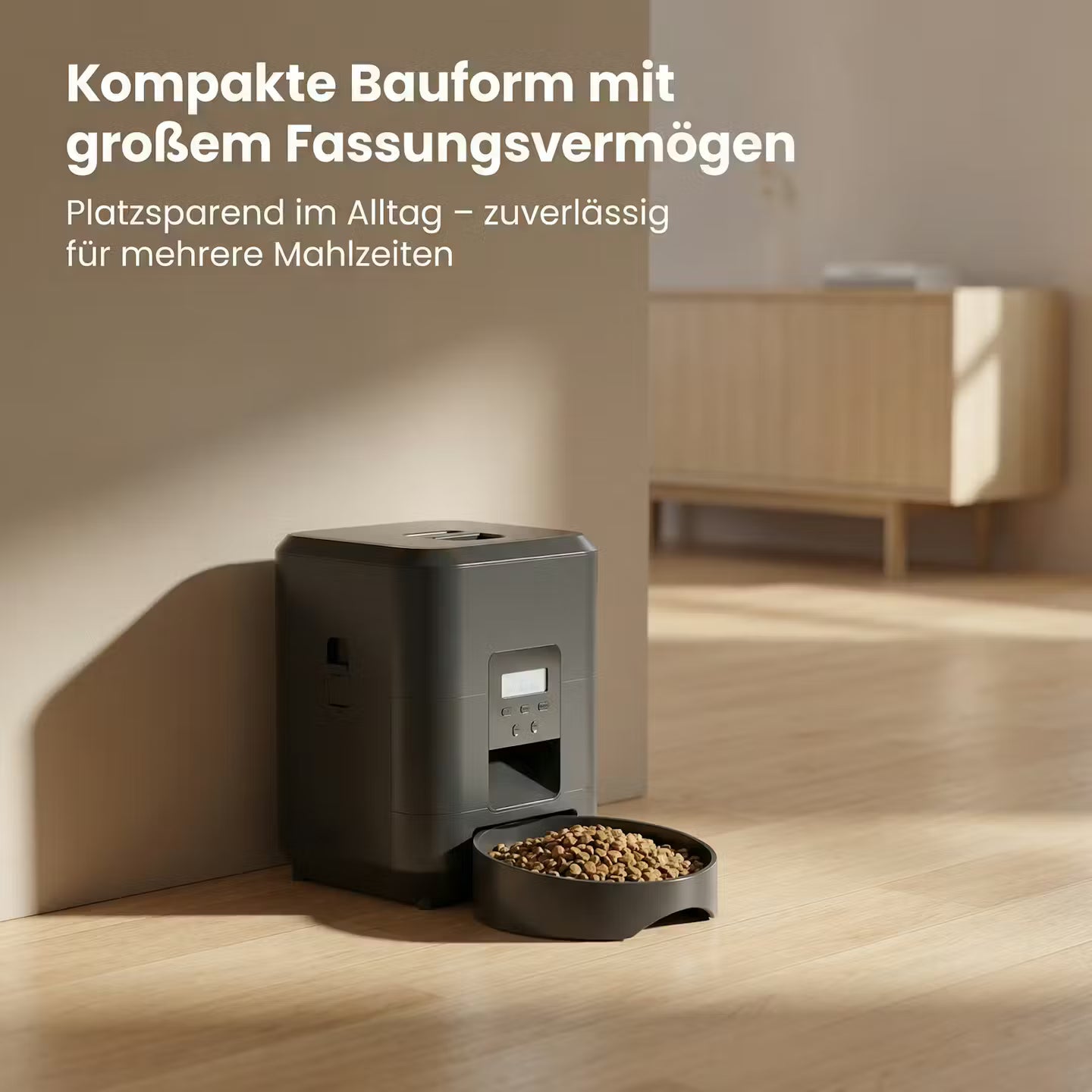 Smarter Futterautomat mit App-Steuerung