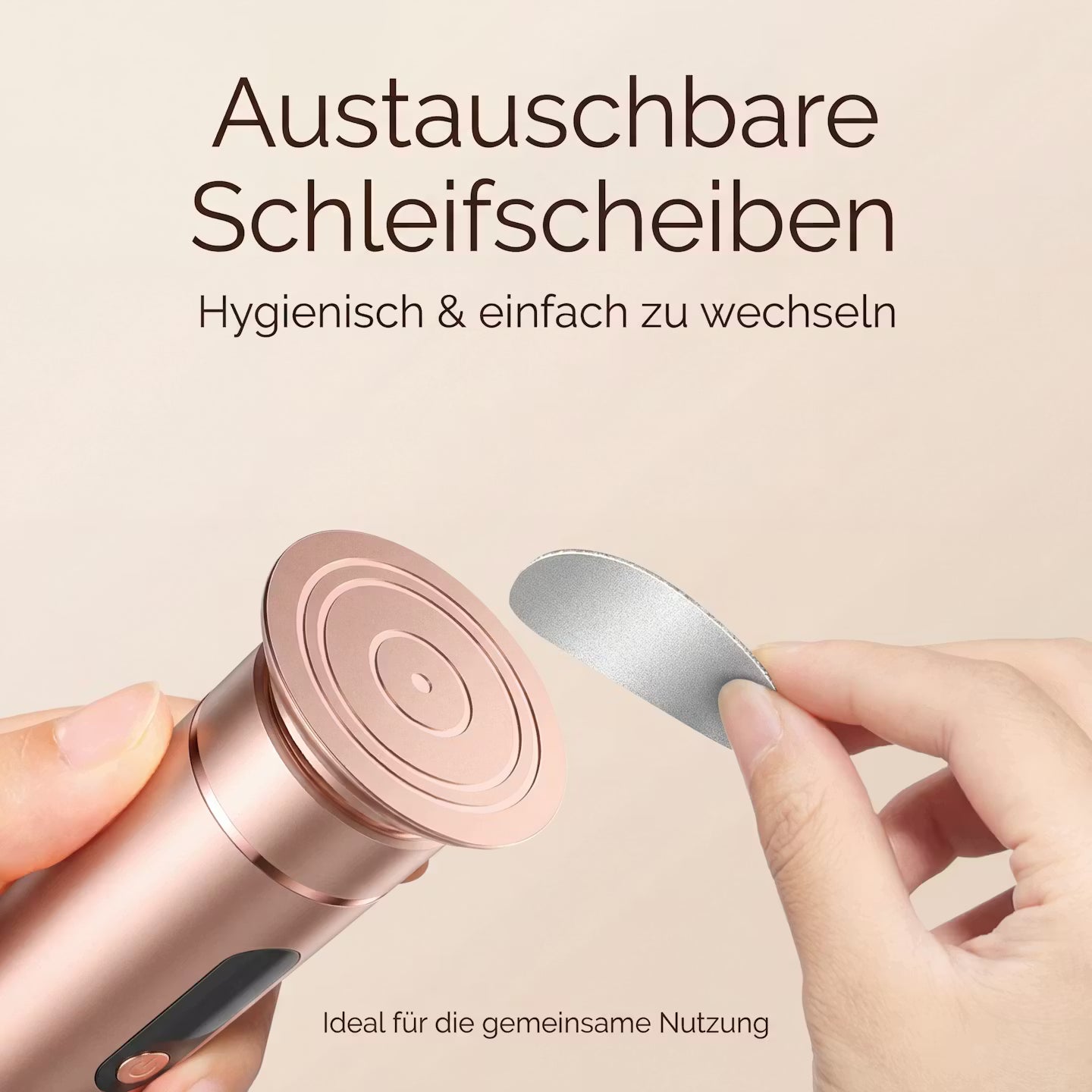 Elektrischer Hornhautentferner