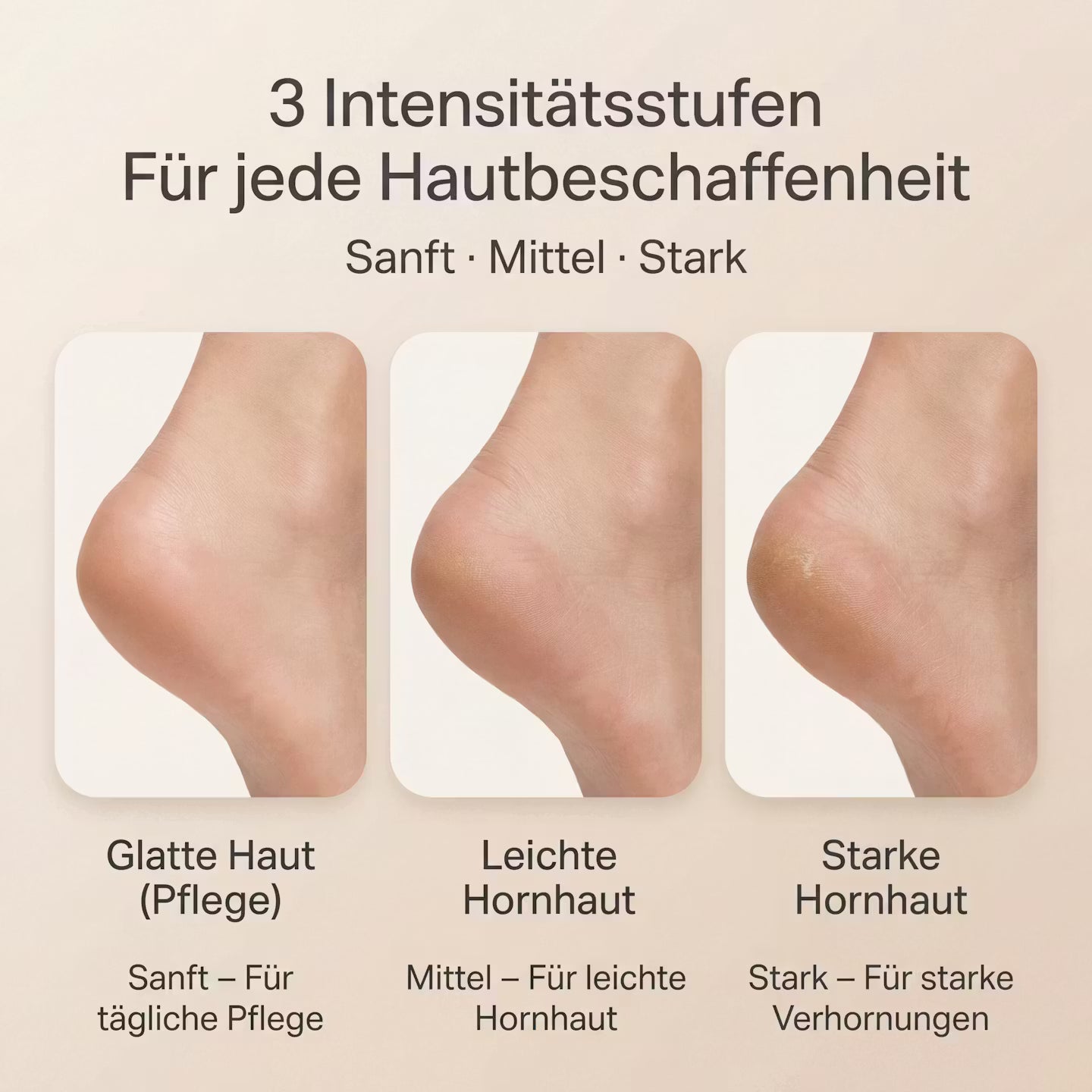 Elektrischer Hornhautentferner