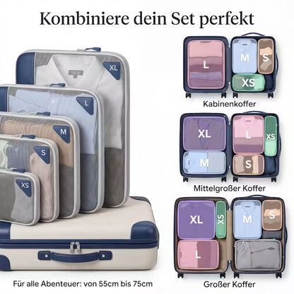 ECHOORIA PackPro | Koffer-Organizer mit Kompression