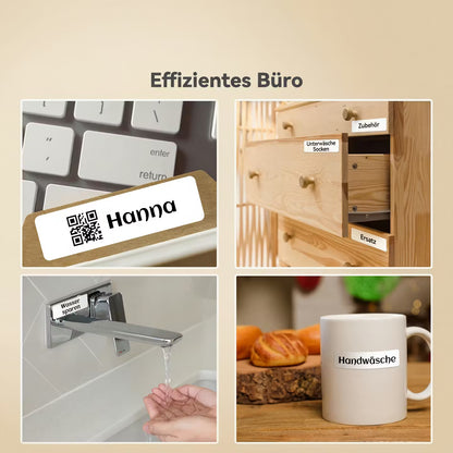 Tragbarer Bluetooth Etikettendrucker