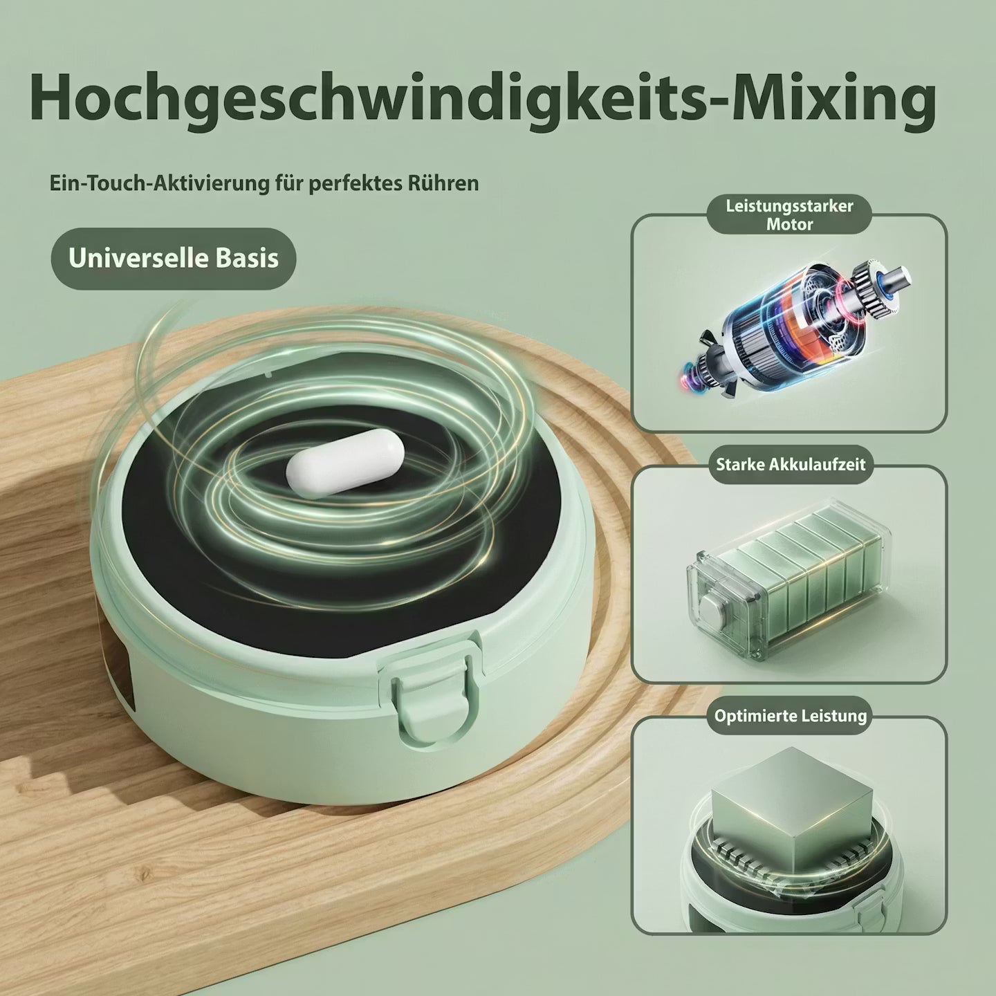 Automatischer Rührbecher