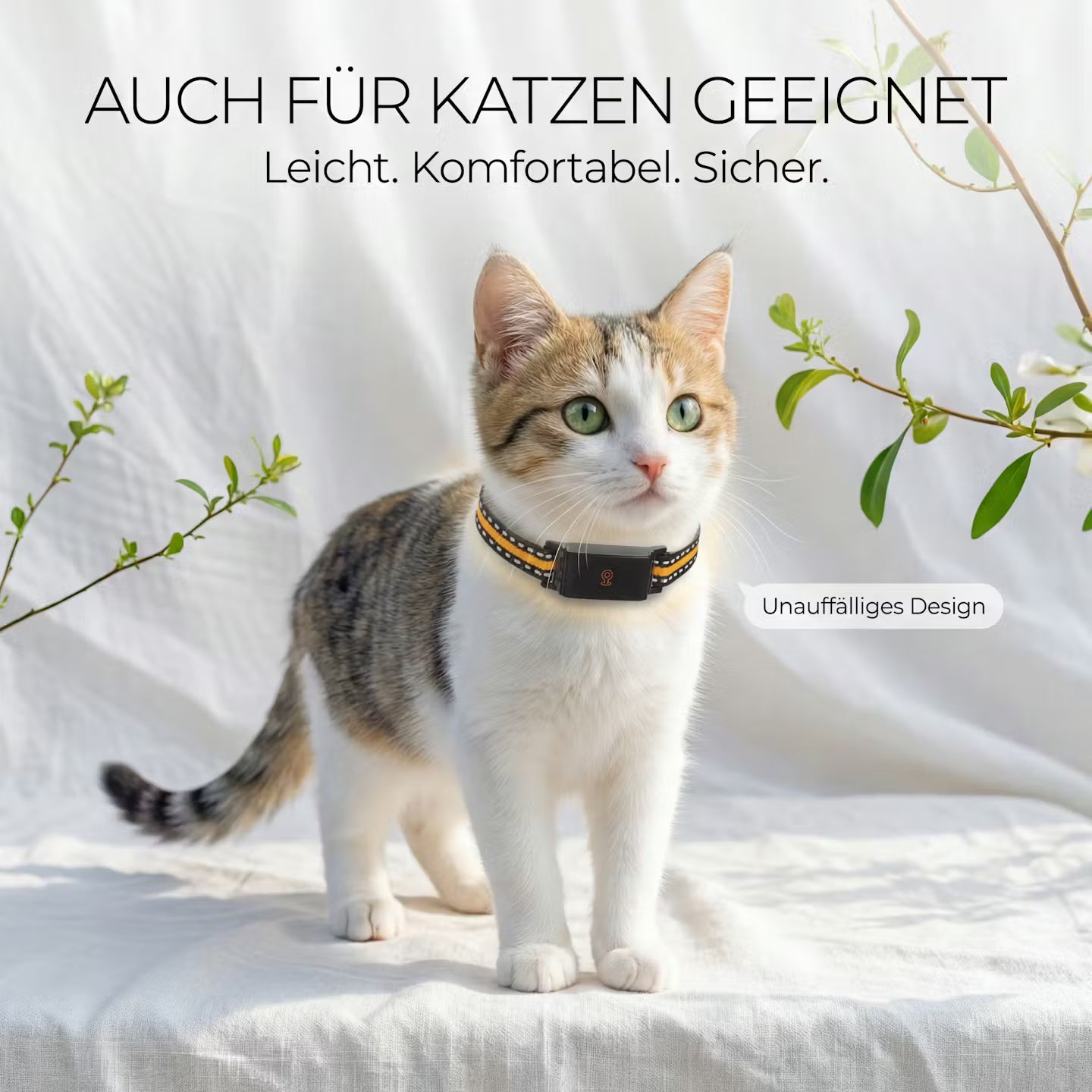 GPS-Tracker Halsband für Hunde & Katzen