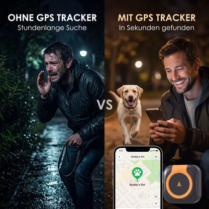 GPS-Tracker Halsband für Hunde & Katzen