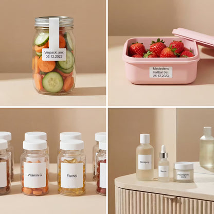 Tragbarer Bluetooth Etikettendrucker