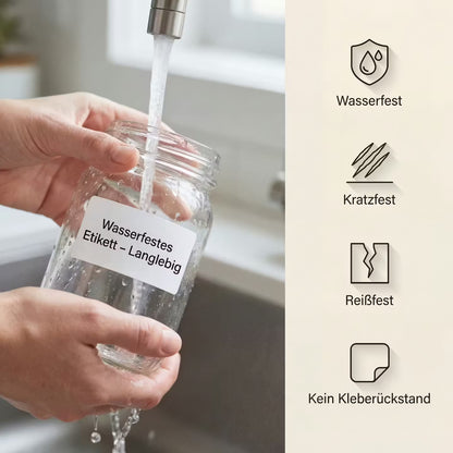 Tragbarer Bluetooth Etikettendrucker