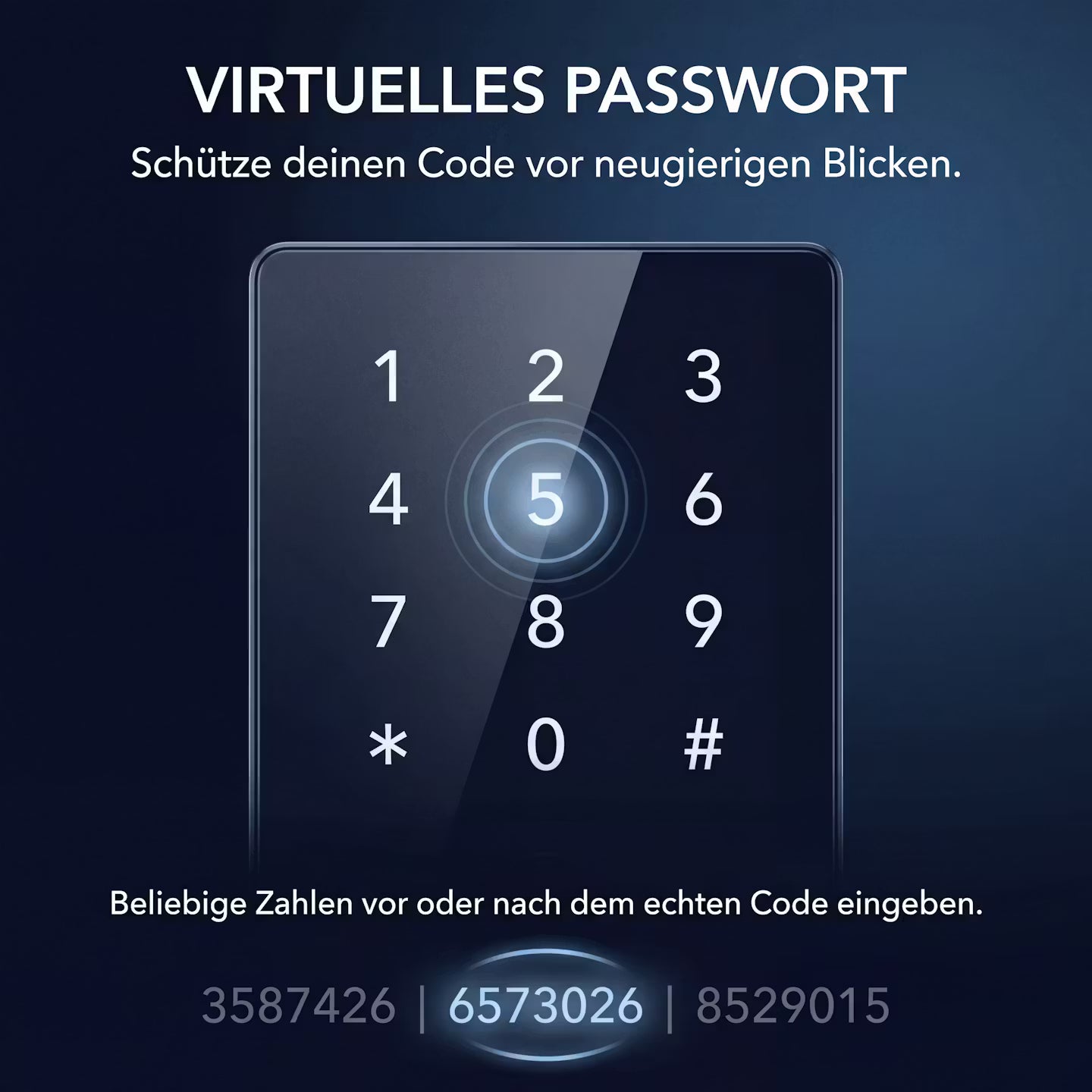 Smart Fingerprint Türschloss