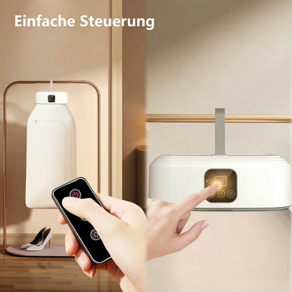 Tragbarer Wäschetrockner mit UV-Sterilisation