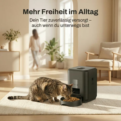 Smarter Futterautomat mit App-Steuerung